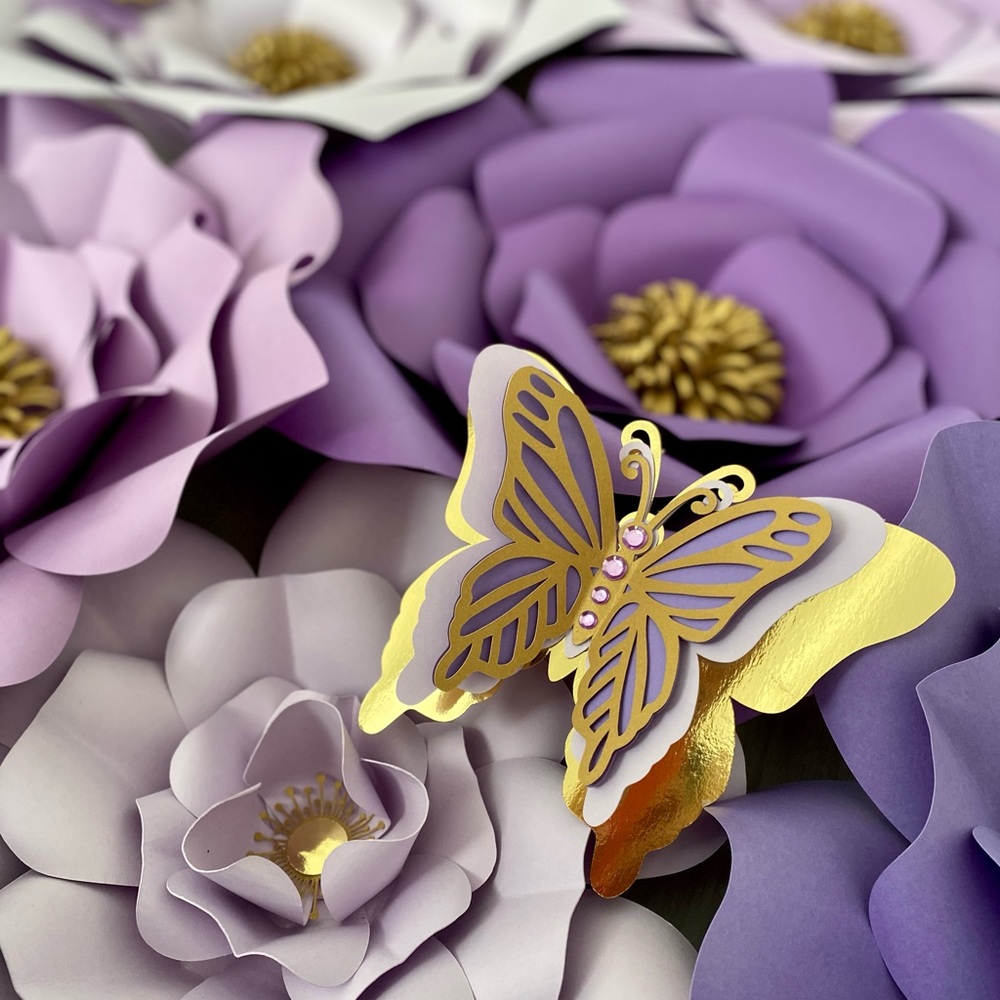 Paper Butterfly Decor - Picture 4 of 7